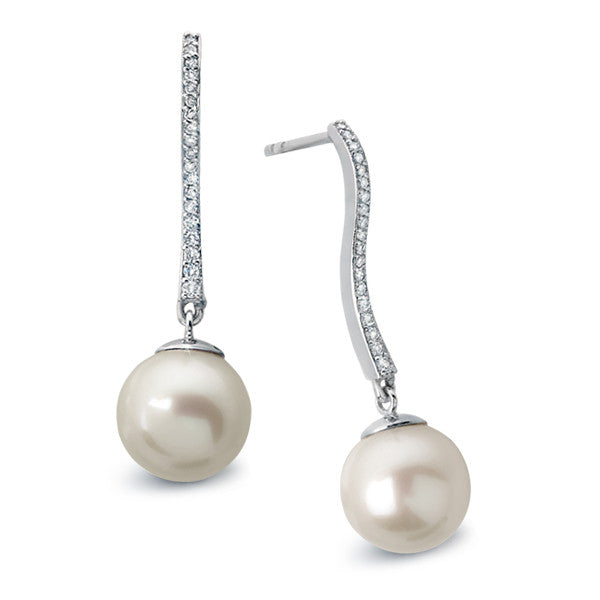 LBDG0003 Pearl Dangling Earrings